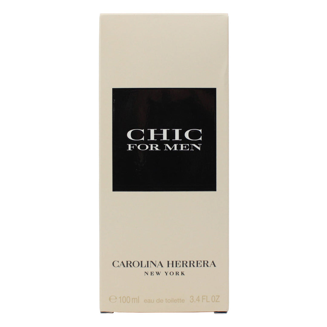 Carolina Herrera Chic EDT Spray 3.4 oz Men Watermelon Cardamom Cedar Musk Image 1