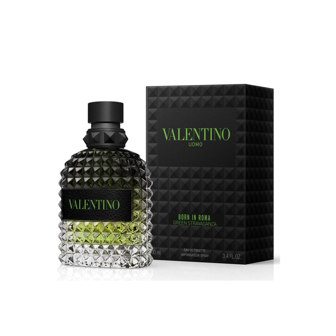 Valentino Uomo Born in Roma Green Stravaganza EDT Spray 3.4 oz For Men Image 3