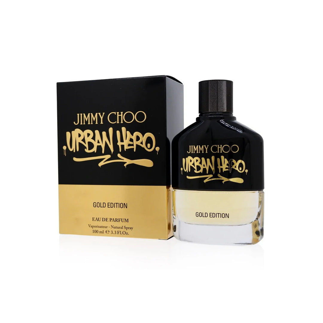 Jimmy Choo Urban Hero Gold Edition EDP Spray 3.3 oz For Men Image 1