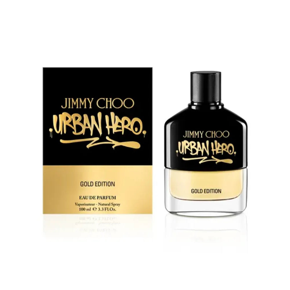 Jimmy Choo Urban Hero Gold Edition EDP Spray 3.3 oz For Men Image 3