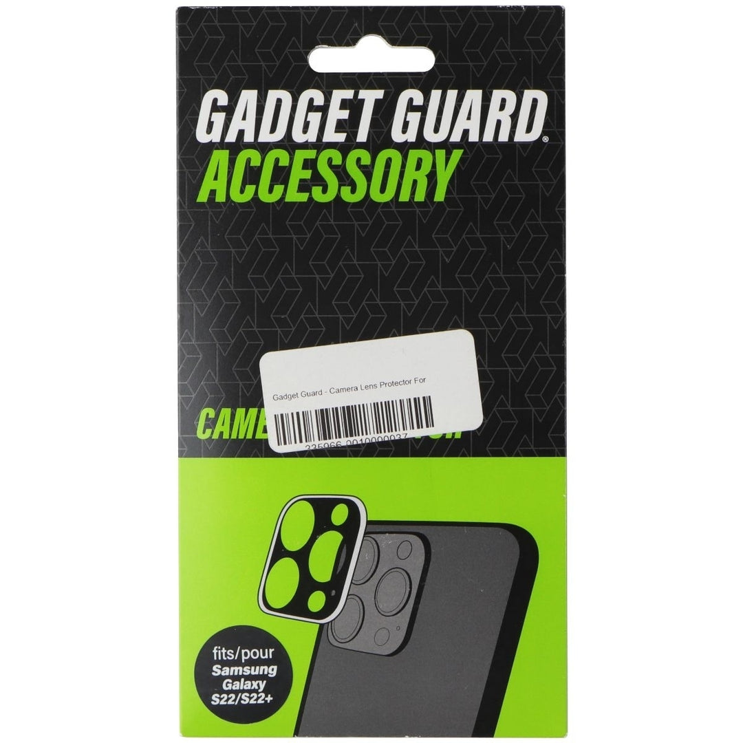 Gadget Guard - Camera Protector for Samsung Galaxy S22 and (S22+) - Black Image 1