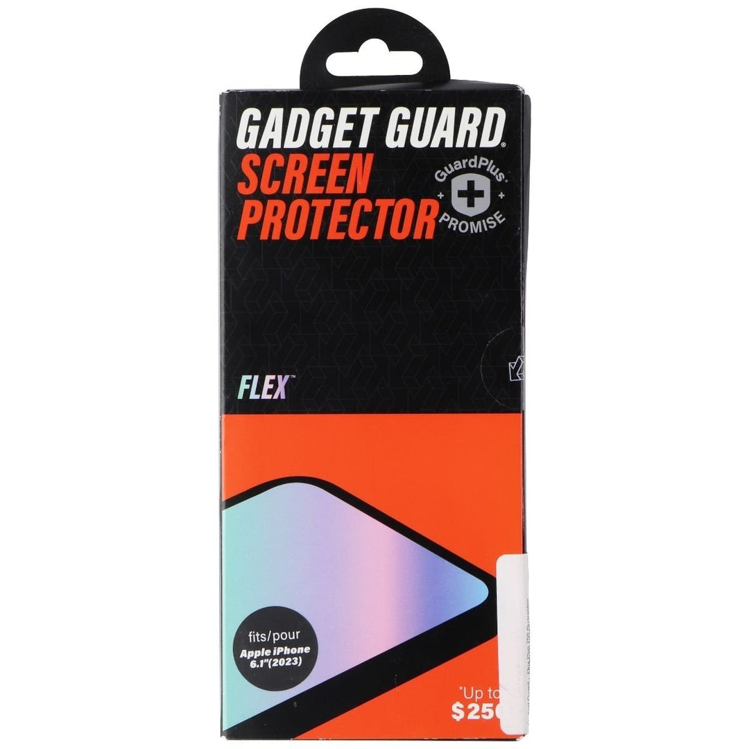 Gadget Guard - Flex Series - Screen Protector for Apple iPhone 15 - Clear Image 1