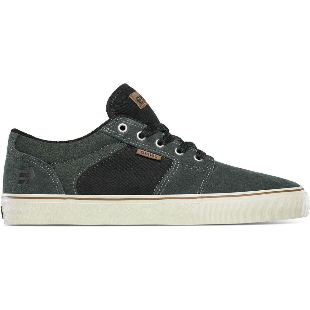 Etnies Mens Barge LS Skate Shoe Green/Black - 4101000351-310 Medium GREEN/BLACK Image 2