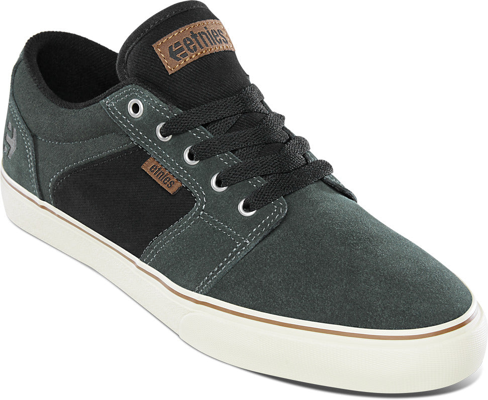 Etnies Mens Barge LS Skate Shoe Green/Black - 4101000351-310 Medium GREEN/BLACK Image 3