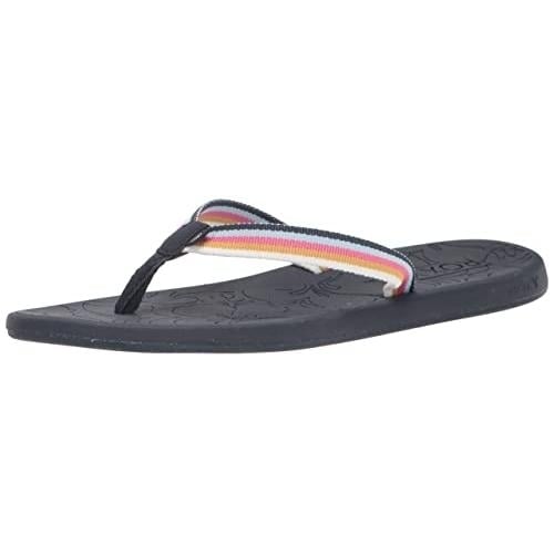 ROXY Womens Colbee Flip Flop Blue Indigo - ARJL100848-4BI BLUE INDIGO Image 4