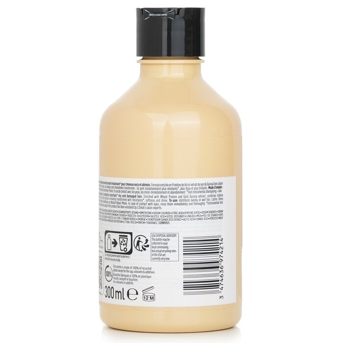 LOreal - Professionnel Serie Expert - Absolut Repair Protein + Gold Quinoa Instant Resurfacing Shampoo(300ml/10.1oz) Image 2