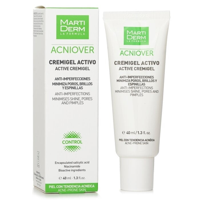 Martiderm - Acniover Active Cremigel (For Acne-Prone Skin)(40ml/1.3oz) Image 1