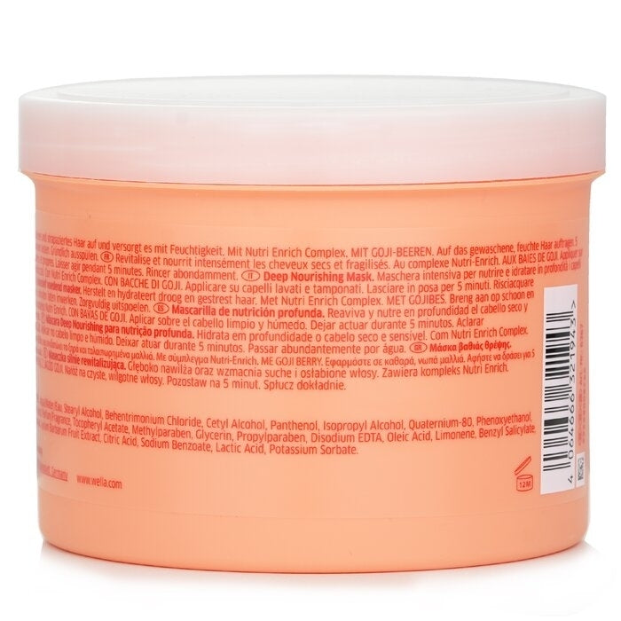 Wella - Invigo Nutri Enrich With Goji Berry Deep Nourishing Mask(500ml/16.9oz) Image 3