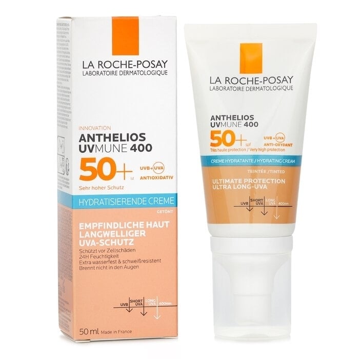 La Roche Posay - Anthelios UV Mune 400 Hydrating Cream SPF50(50ml/1.7oz) Image 1