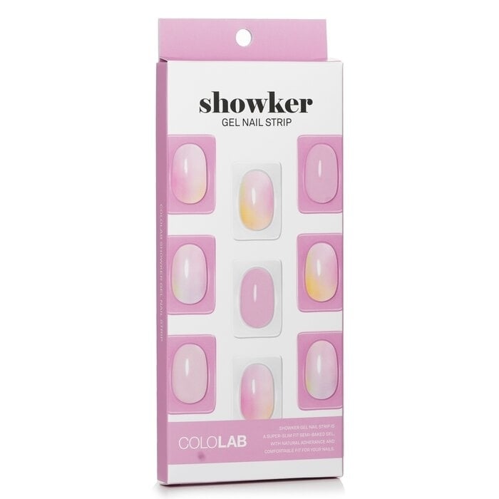 Cololab - Showker Gel Nail Strip CSA111 Spring Marble(1pcs) Image 1