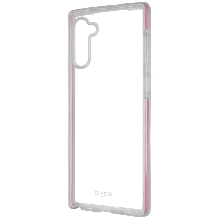 Base Border Line Series Gel Case for Samsung Galaxy Note10 - Clear/Pink Image 1