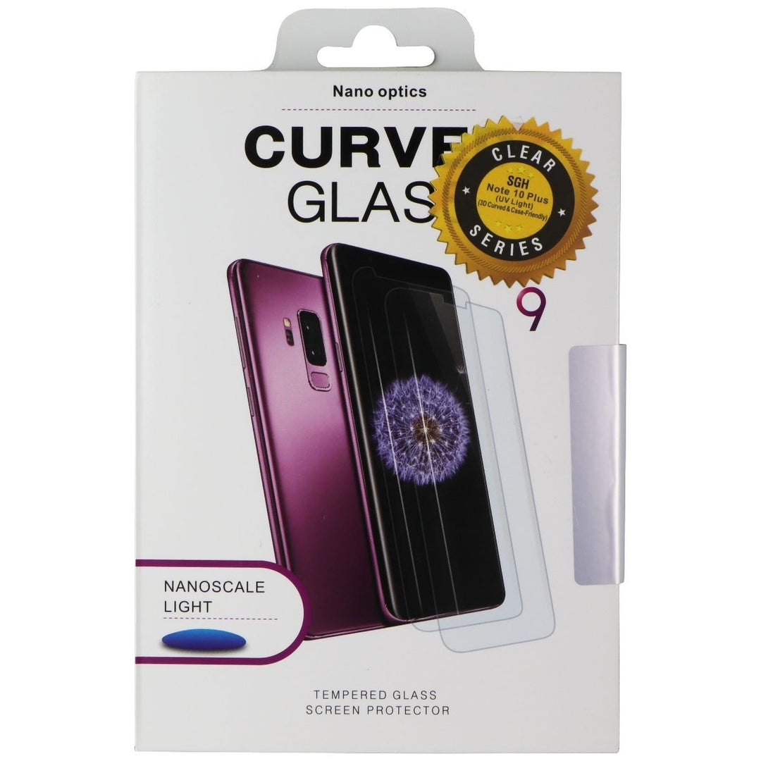 Nano Optics Curved Tempered Glass for Galaxy (Note10+) - Clear (UV Light) Image 1