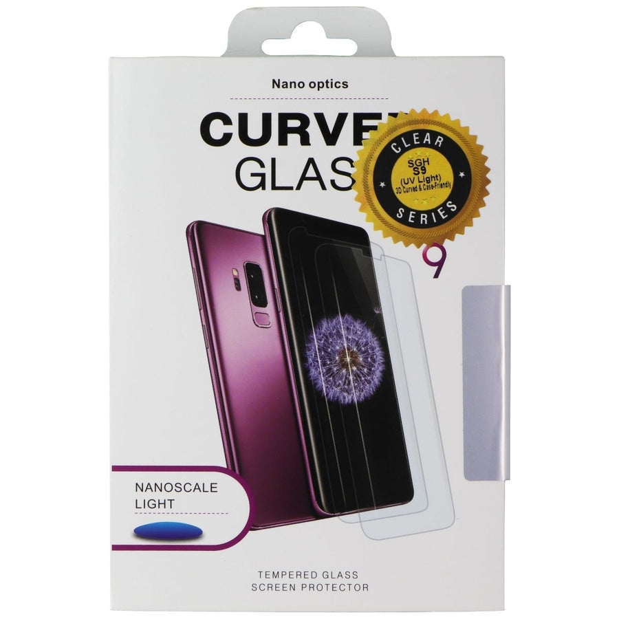 Nano Optics Curved Tempered Glass for Samsung Galaxy S9 - Clear (UV Light) Image 1