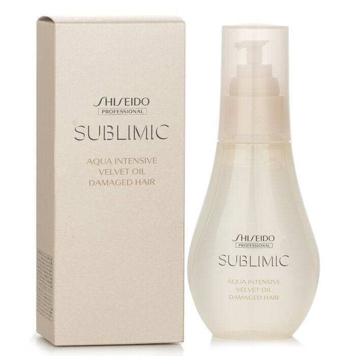 Shiseido - Sublimic Aqua Intensive Velvet Oil (Damaged Hair)(100ml) Image 1