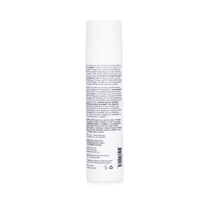 K18 - Professional Molecular Repair Hair Mask(150ml/5oz) Image 3