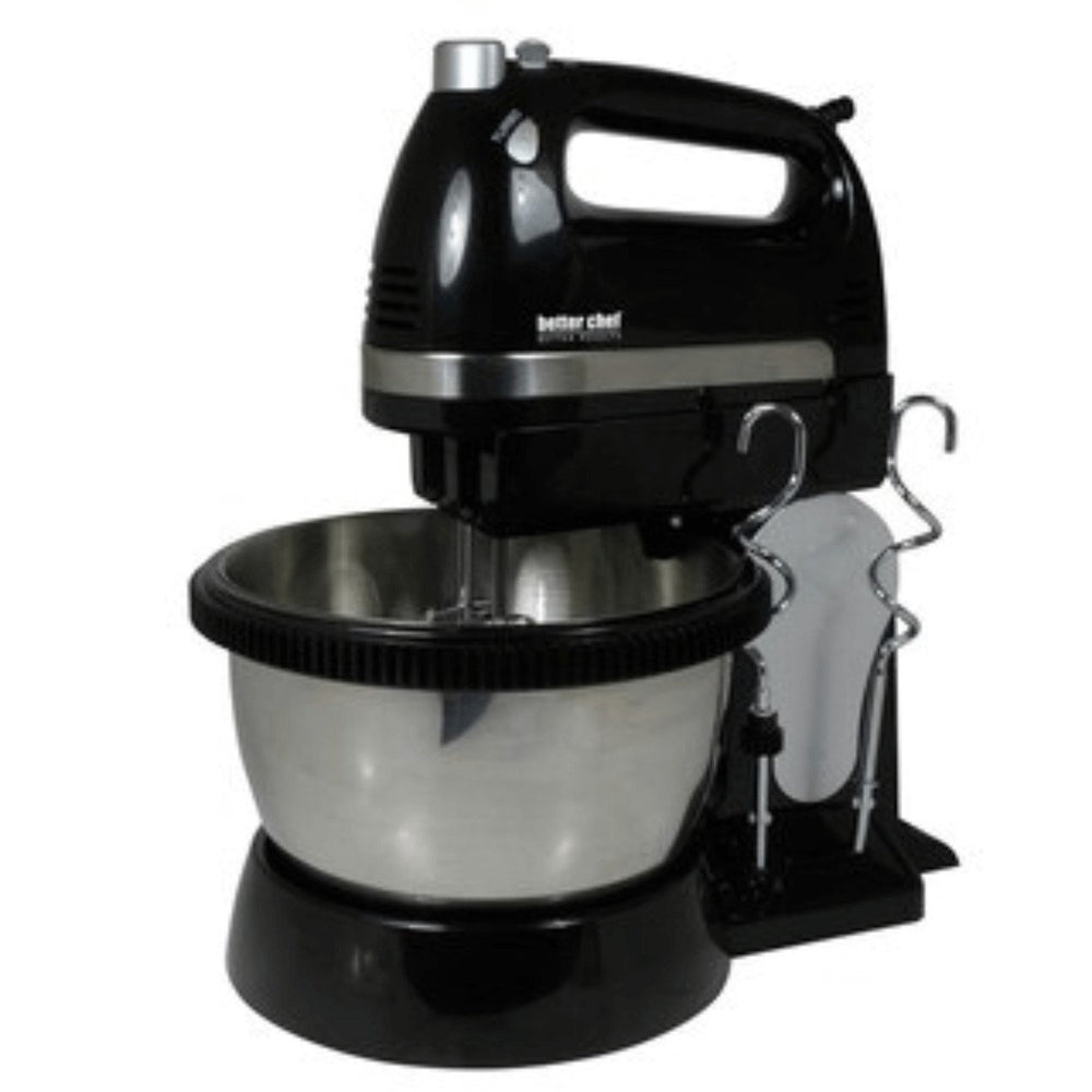 Better Chef 350W 5-Speed-plus-Boost Hand and Stand Mixer w Bowl Image 2