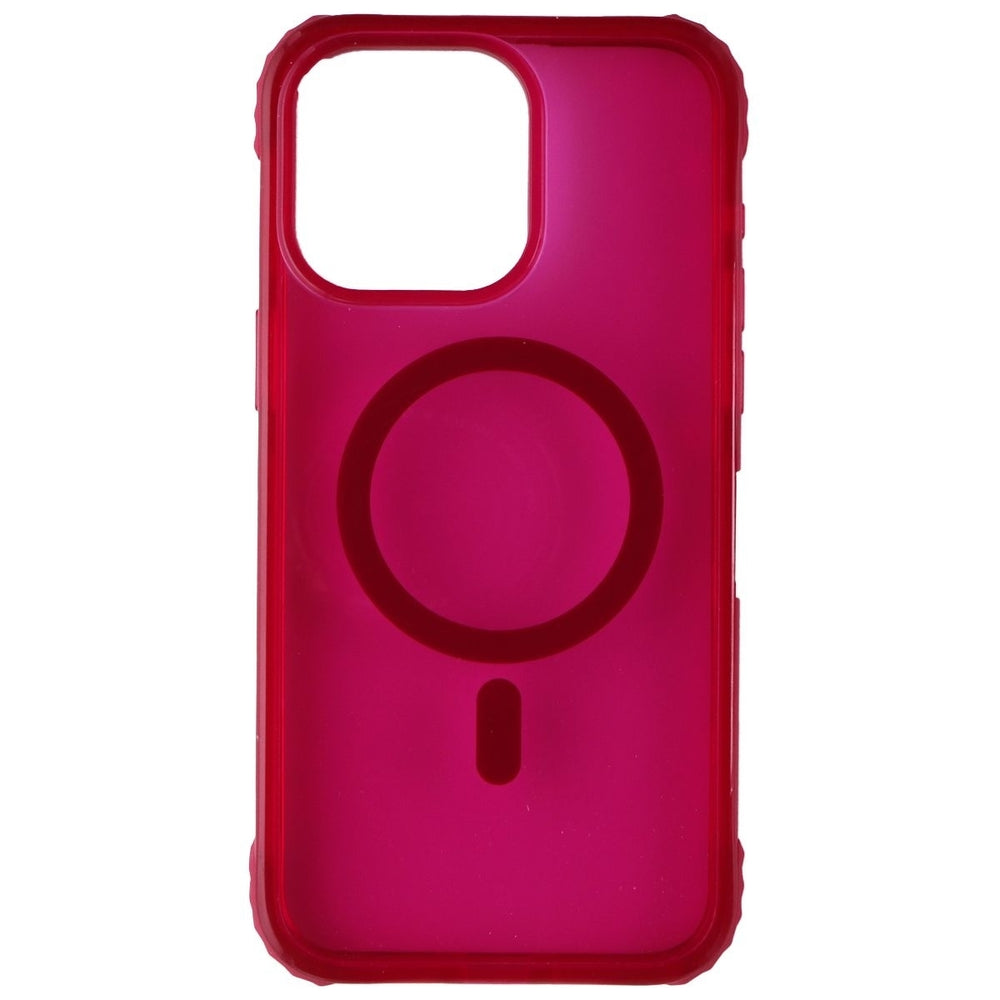 Prodigee Safetee Neo + Mag Case with MagSafe for iPhone 15 Pro Max - Neo Fuchsia Image 2