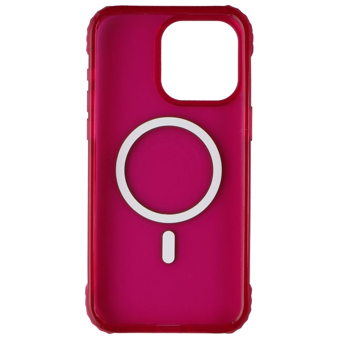 Prodigee Safetee Neo + Mag Case with MagSafe for iPhone 15 Pro Max - Neo Fuchsia Image 3