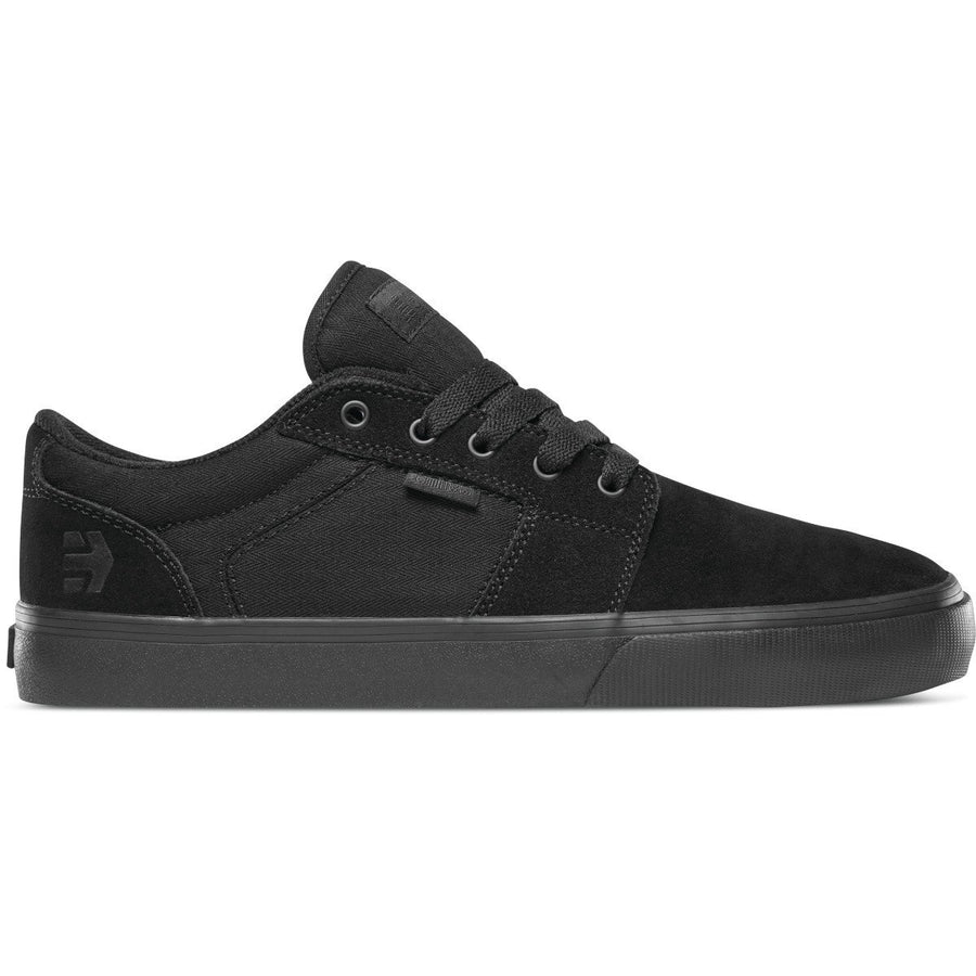 Etnies Mens Barge LS Skate Shoe Black/Black/Black - 4101000351-004 BLACK/BLACK/BLACK Image 1