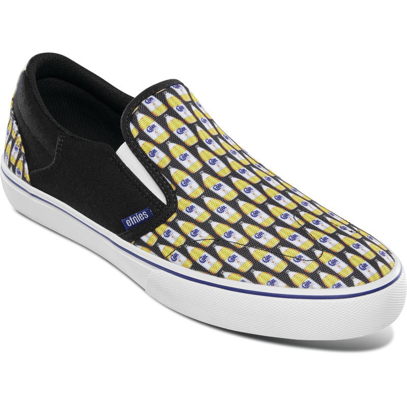 Etnies Mens Marana Slip X Colt 45 Skate Shoe Black/Print - 4107000566-358 BLACK/PRINT Image 2