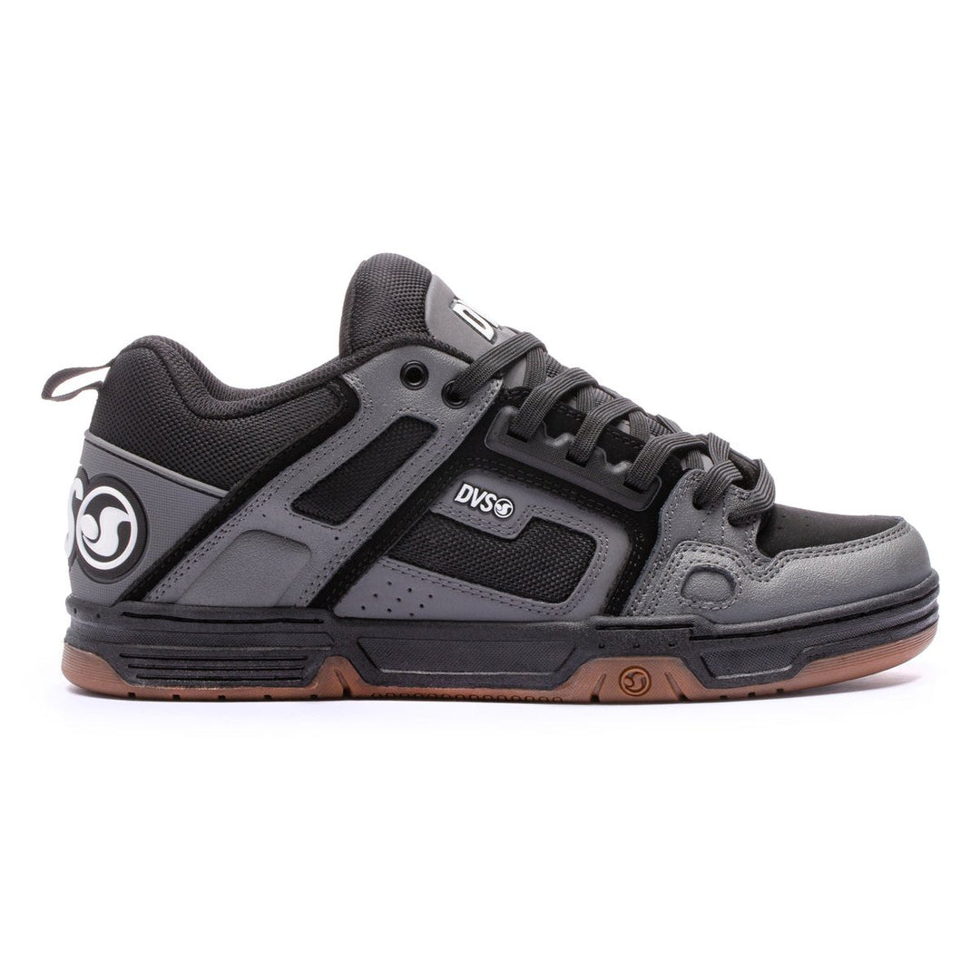 DVS Mens Comanche Skate Shoe Charcoal/Black/White - DVF0000029-066 0 CHARCOAL BLACK WHITE NUBUCK Image 2