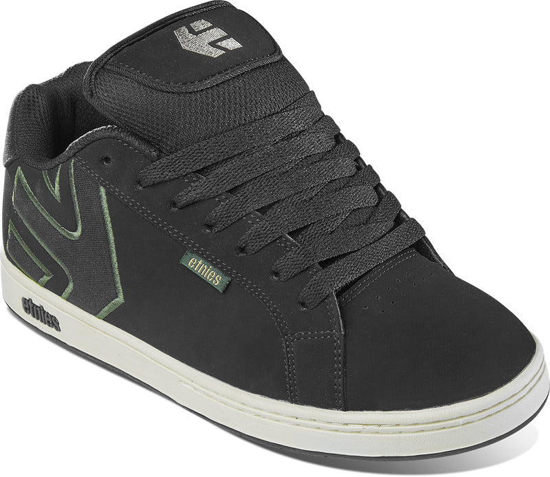 Etnies Mens Fader Skate Shoe Black/Green - 4101000203-985 Medium BLACK/GREEN Image 2