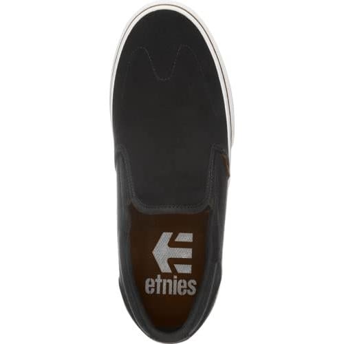 Etnies Mens Marana Slip Skate Shoe Black/White/Gum - 4102000142-979 Medium BLACK/WHITE/GUM Image 2