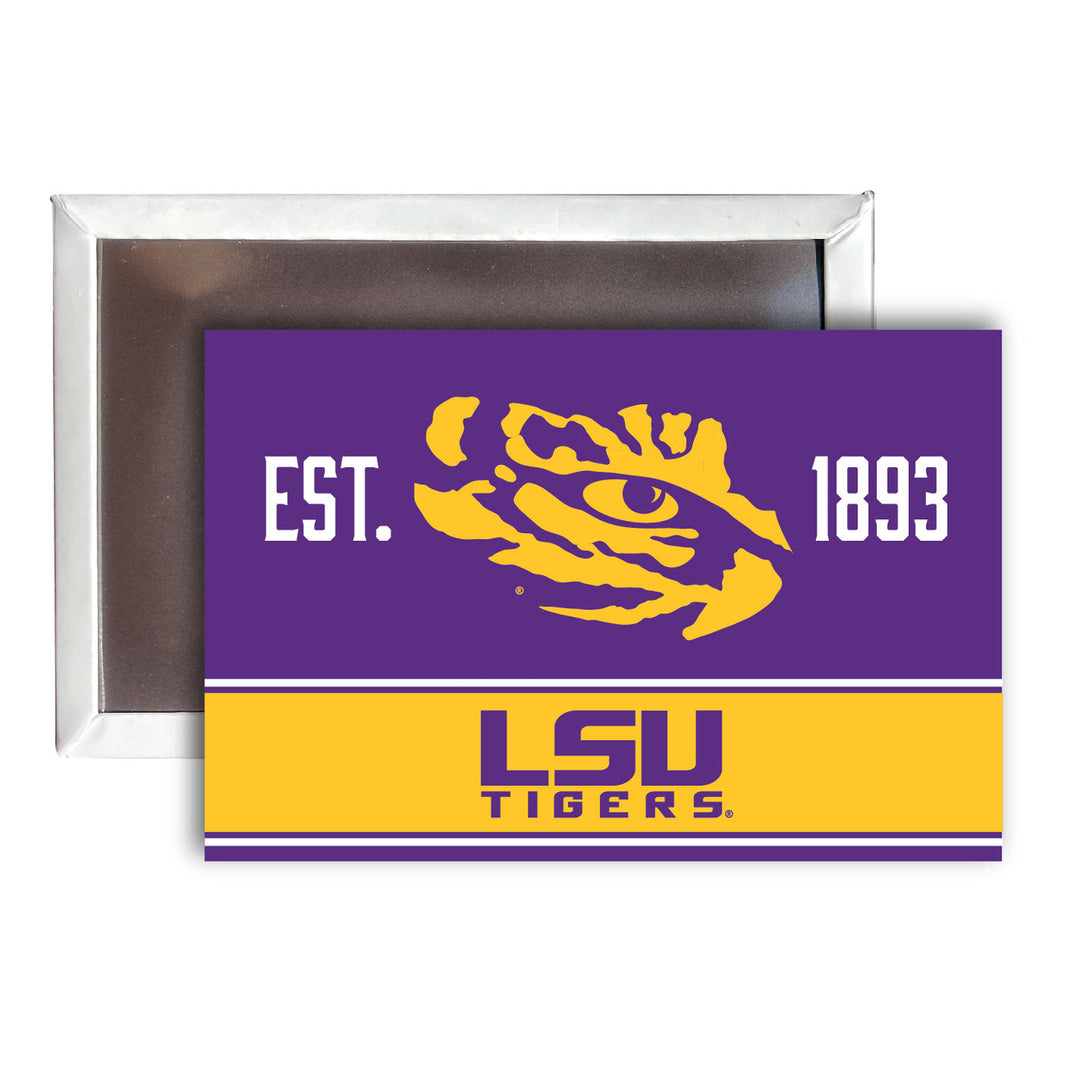 LSU Tigers 2x3-Inch NCAA Vibrant Collegiate Fridge Magnet Image 1