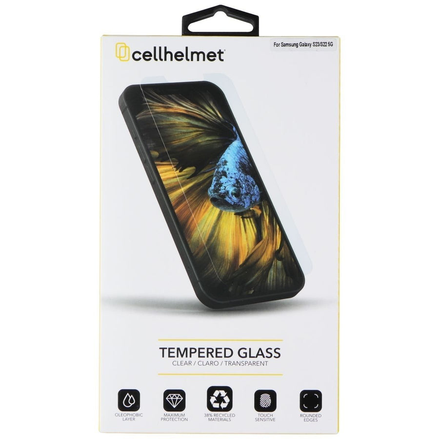 CellHelmet Tempered Glass for Samsung Galaxy S23/ S22 5G - Clear Image 1