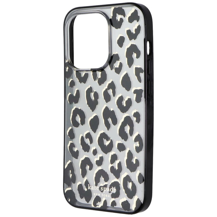 Kate Spade Protective Hardshell Case for iPhone 14 Pro - City Leopard Image 1