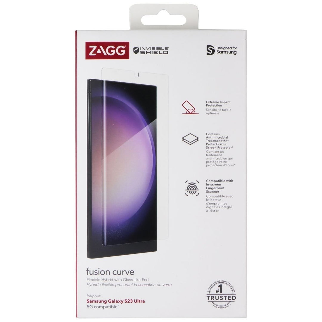 ZAGG Invisible Shield Fusion Curve Screen Protector for Samsung Galaxy S23 Ultra Image 1