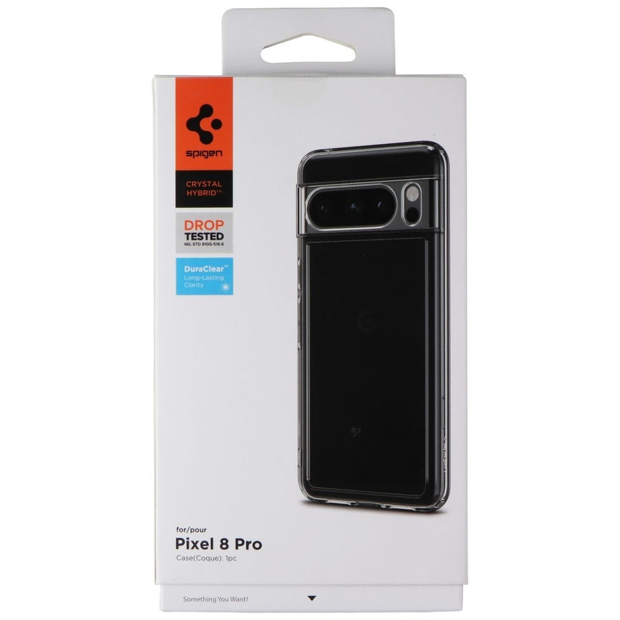 Spigen Crystal Hybrid Series Case for Google Pixel 8 Pro - Clear Image 1