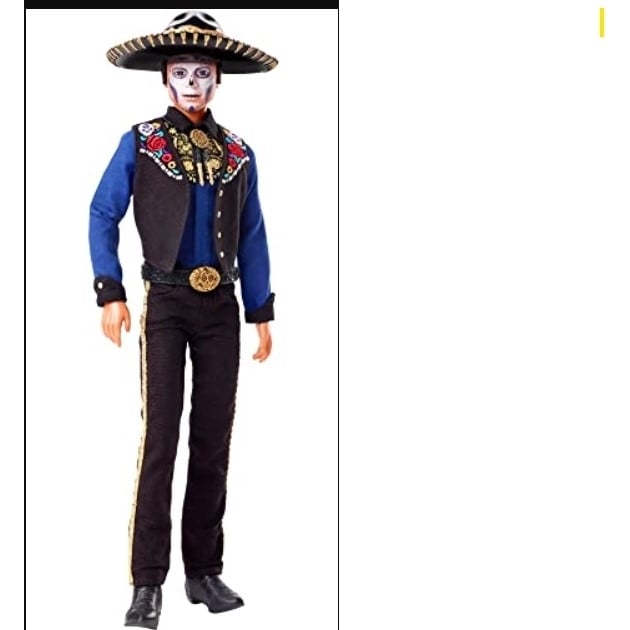 Barbie 2022 Dia De Muertos Ken Doll - Certificate of Authenticity included- Image 1