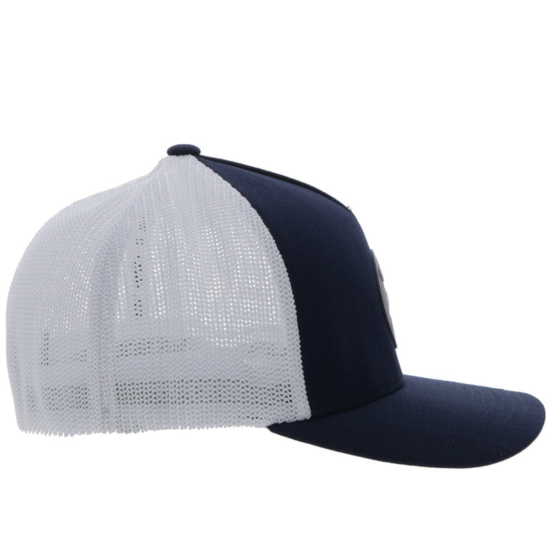 Hooey Mens "Cayman" Flexfit Hat Navy/White - 2304NVWH NAVY / WHITE Image 3