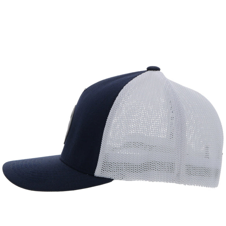 Hooey Mens "Cayman" Flexfit Hat Navy/White - 2304NVWH NAVY / WHITE Image 4