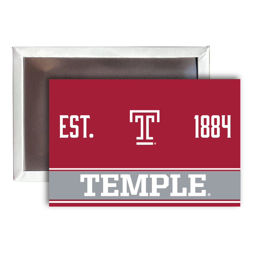 Temple University 2x3-Inch NCAA Vibrant Collegiate Fridge Magnet Image 1
