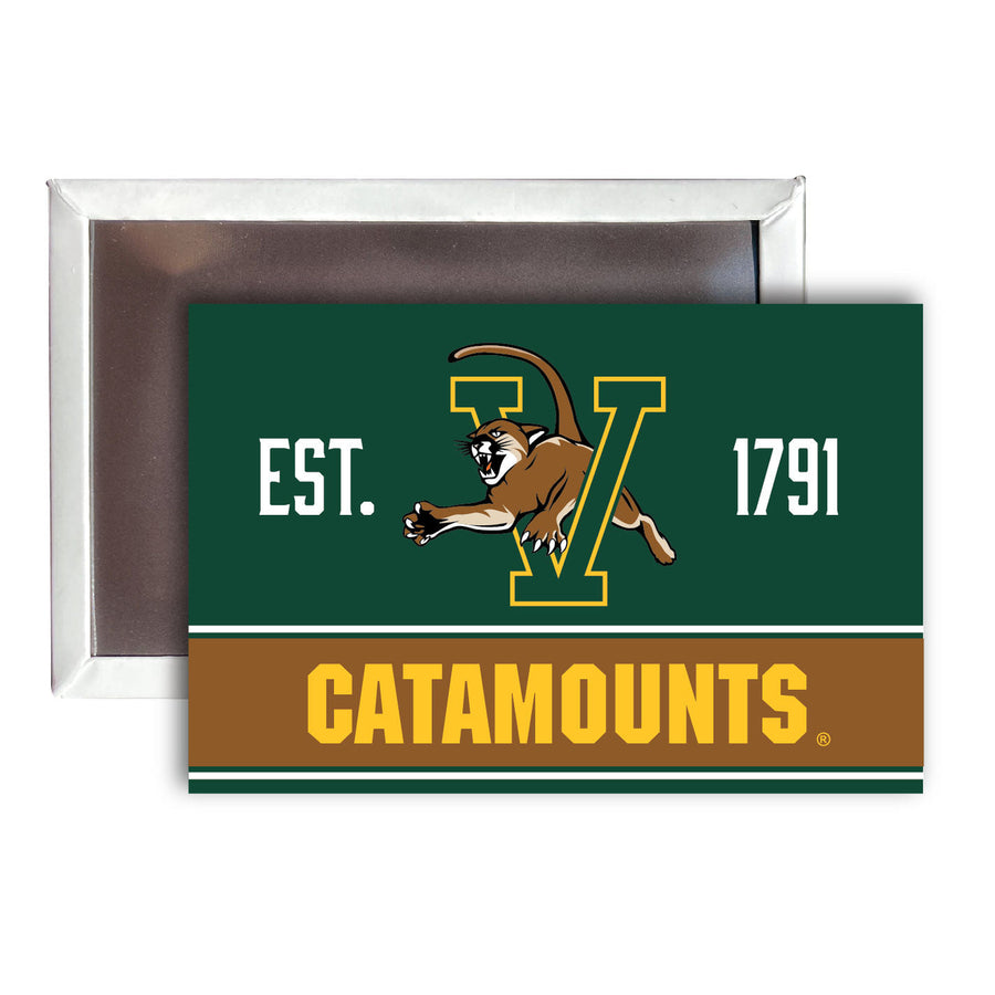 Vermont Catamounts 2x3-Inch NCAA Vibrant Collegiate Fridge Magnet Image 1
