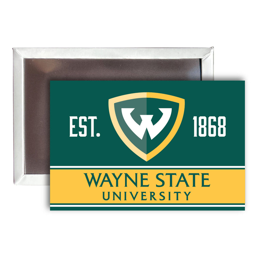 Wayne State 2x3-Inch NCAA Vibrant Collegiate Fridge Magnet Image 1