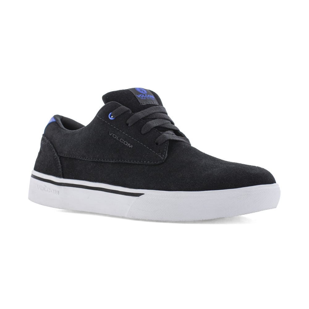 VOLCOM WORKWEAR Womens True Skate Inspired Composite Toe EH Work Shoe Black/Blue - VM30110F BLACK Image 1