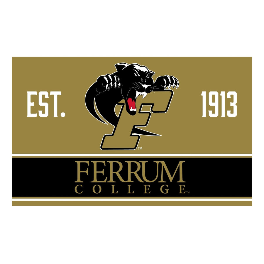 Ferrum College Wood sign with frame Officially Licensed Collegiate Product Image 1