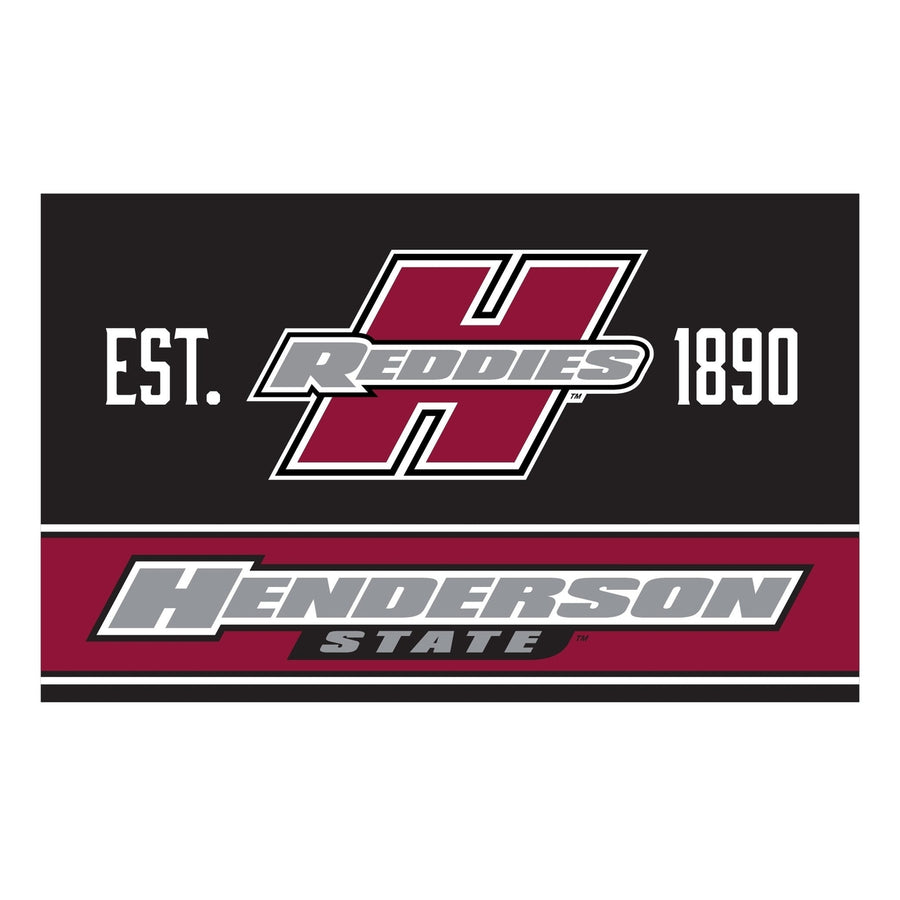 Henderson State Reddies Wood sign with frame Officially Licensed Collegiate Product Image 1