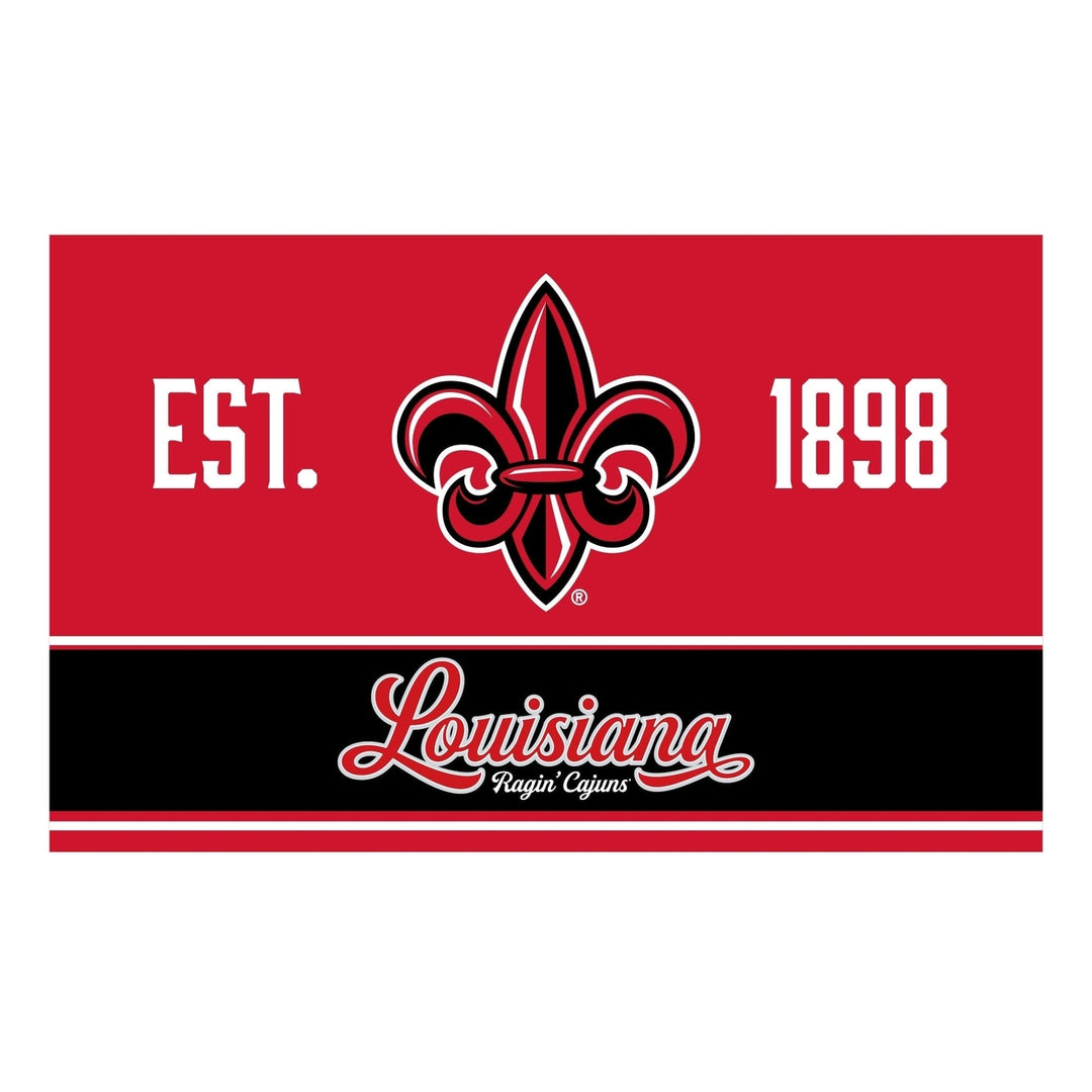 Louisiana at Lafayette Wood sign with frame Officially Licensed Collegiate Product Image 1