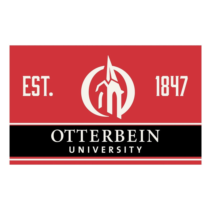 Otterbein University Wood sign with frame Officially Licensed Collegiate Product Image 1