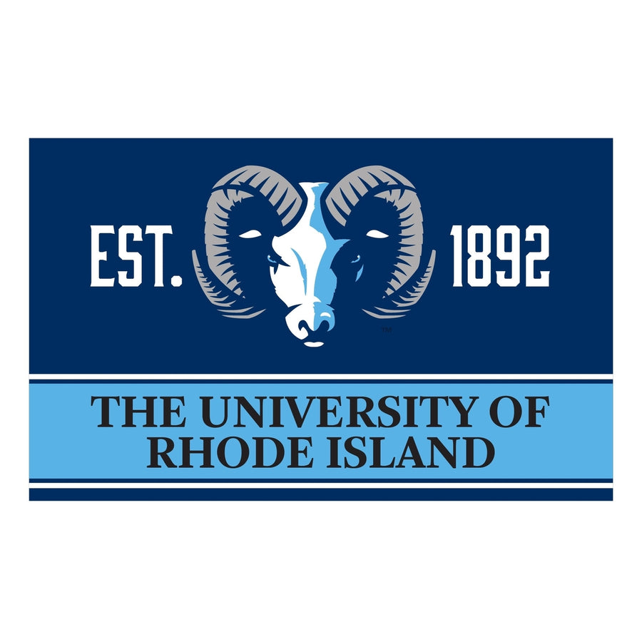 Rhode Island University Wood sign with frame Officially Licensed Collegiate Product Image 1