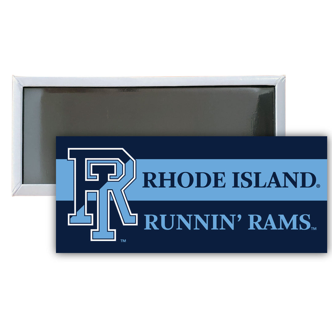 Rhode Island University Fridge Magnet 4.75 x 2 Inch Officially Licensed Collegiate Product Image 1