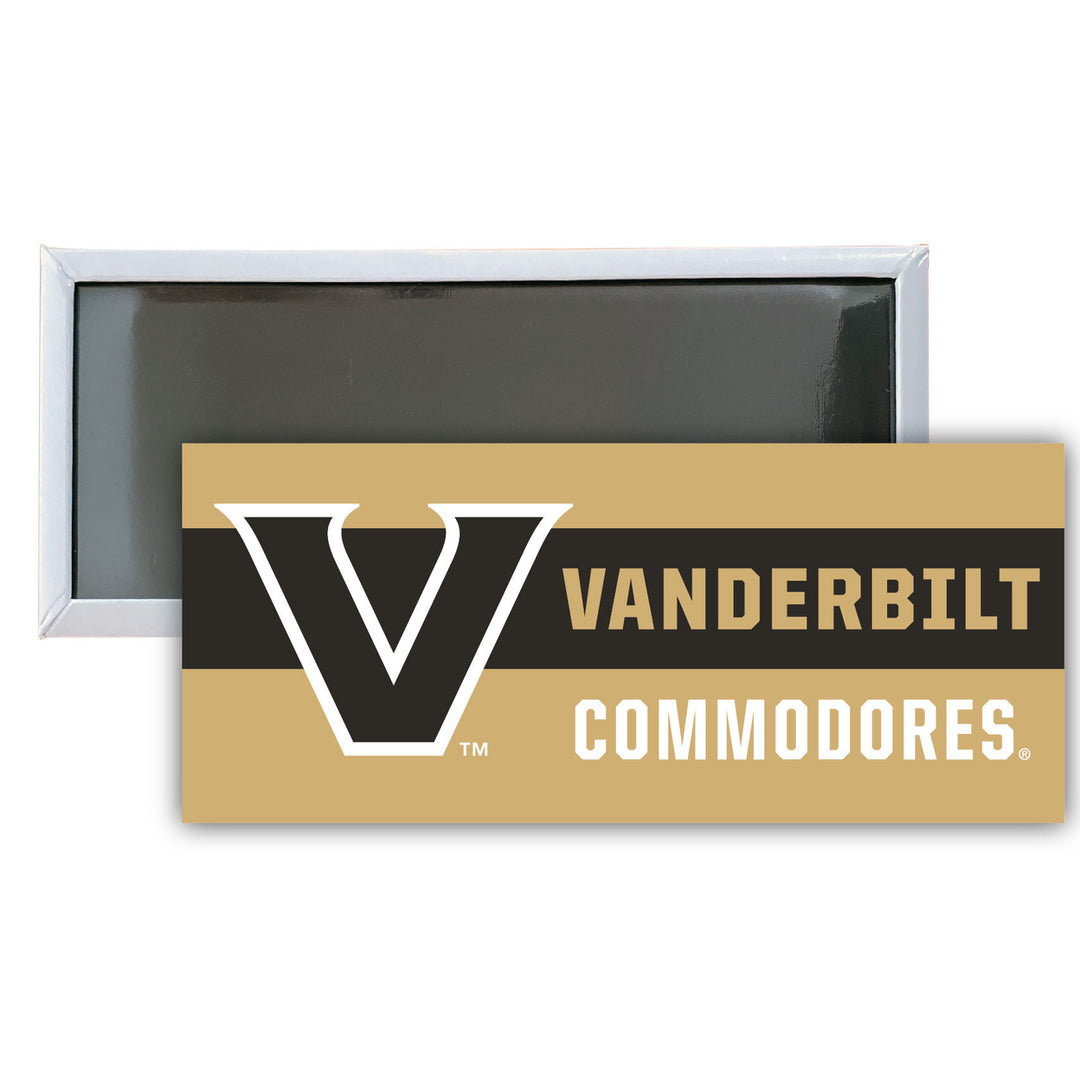 Vanderbilt University Fridge Magnet 4.75 x 2 Inch Officially Licensed Collegiate Product Image 1