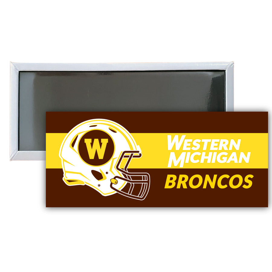 Western Michigan University Fridge Magnet 4.75 x 2 Inch Officially Licensed Collegiate Product Image 1