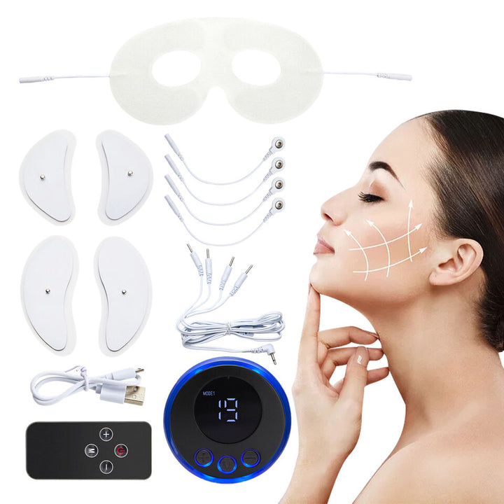 EMS Microcurrent Face Skin Tightening Lifting Device Facial Beauty Mini Machine Image 2