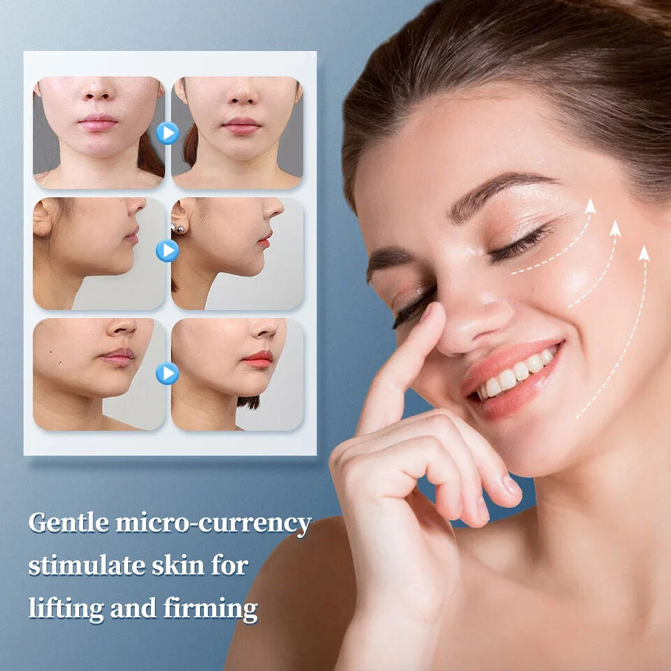 EMS Microcurrent Face Skin Tightening Lifting Device Facial Beauty Mini Machine Image 4