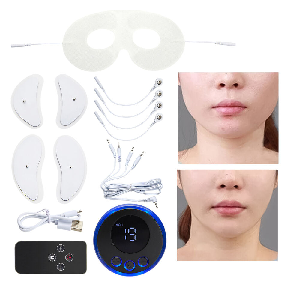 EMS Microcurrent Face Skin Tightening Lifting Device Facial Beauty Mini Machine Image 4